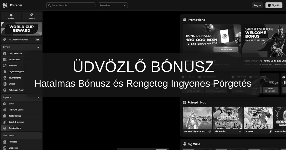 Fairspin Casino Magyarország